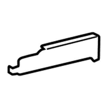 Lexus 72266-60010-B0 Cover, Seat Track Upper Rail, LH