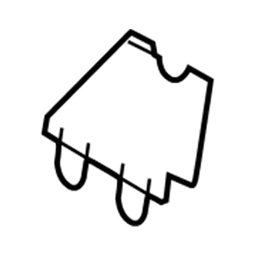 Lexus 71707-60020-A0 Cover Sub-Assy, Front Seat Back Board