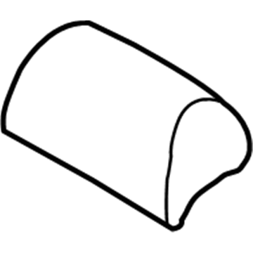 BMW 52-20-7-019-678 Headrest Leather