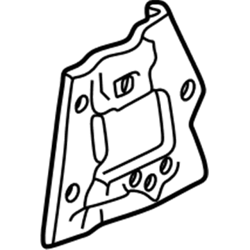 Toyota 61733-60041 Lower Pillar