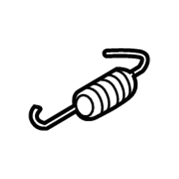 Hyundai 58312-0U000 Spring-Shoe Return, Lower
