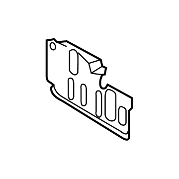 Nissan 67896-1HL0A Insulator-Dash Lower, RH