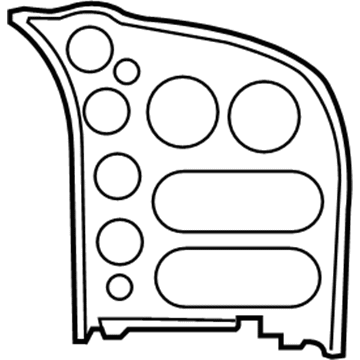 Mopar XT23DX9AA Bezel-Instrument Panel