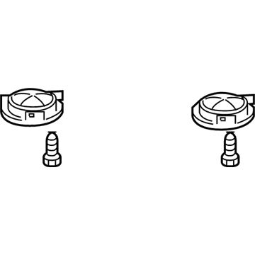 Honda 39121-TK8-A01 Speaker Assembly (Panasonic)