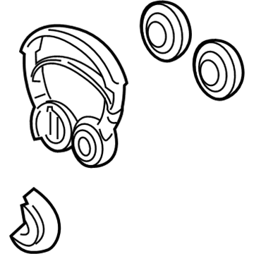 Honda 39580-TK8-A21 Headphone Unit (Panasonic)