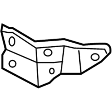 Hyundai 66317-2S000 Bracket Assembly-Fender Mounting, LH