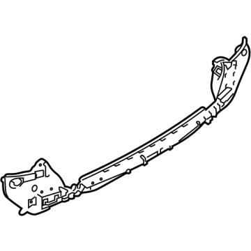 BMW 51-12-8-098-687 GUIDE, CENTER REAR