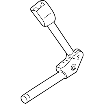 Ford 6S4Z-5460044-A Buckle End