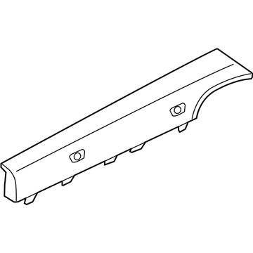 BMW 51-43-9-150-925 Trim Panel, Railing Left