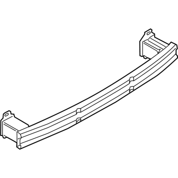 BMW 51-12-7-477-445 CARRIER, BUMPER REAR