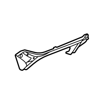 BMW 51-12-8-075-529 HOLDER FOR TRIM FOR EXH.TAIL