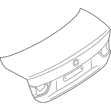 BMW 41-00-7-381-193 Trunk Lid