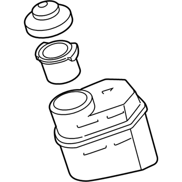 Toyota 47220-07040 Master Cylinder Reservoir
