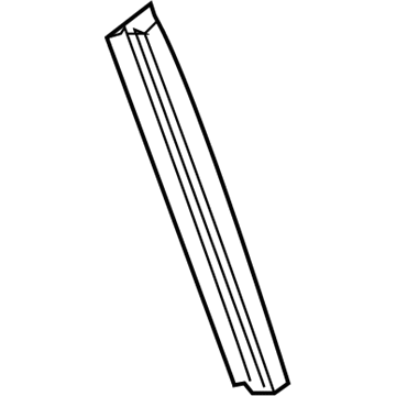 Honda 73810-TE0-A01 Seal, R. FR. Quarter Glass