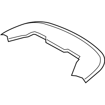 BMW 54-34-7-170-624 Cover, Folding Top Compartment Lid