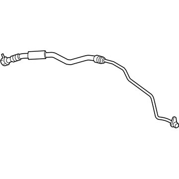 BMW 17-22-2-284-697 Transmission Oil Cooler Line, Flow