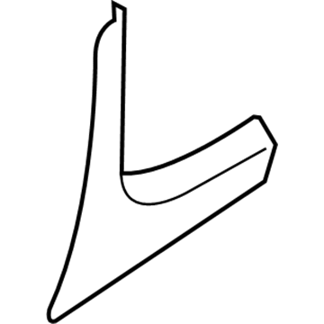 Nissan 78864-1FA0D Protector-Chipping, Rear RH