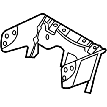 BMW 52-20-7-067-935 Armrest Bracket