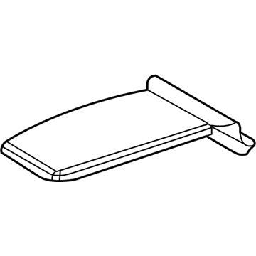 BMW 52-20-7-069-104 Armrest Upper Leather