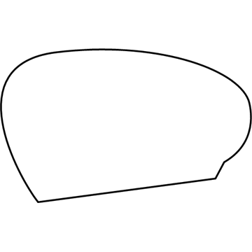 Mopar 68048447AA Glass-Mirror Replacement
