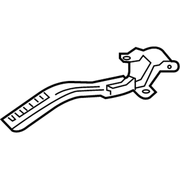 Honda 60120-TG7-A00ZZ Hinge, Passenger Side Hood