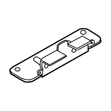 Nissan 985Q2-9BU1A BRACKET-AIR BAG SENSOR, FRONT CENTER