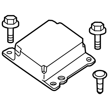 Nissan 98820-9BU9B SENSOR-SIDE AIRBAG CENTER
