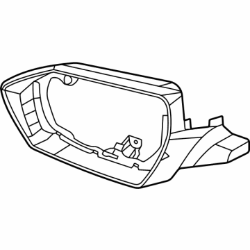 Hyundai 87615-AB000 HOUSING COVER-O/S RR VIEW MRR