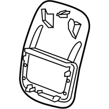 GM 23386151 Seat Back Panel