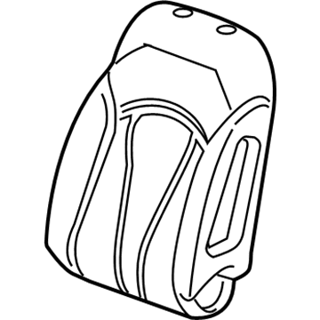GM 23426919 Seat Back Pad