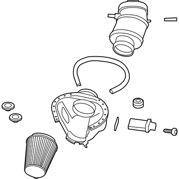 Ford BR3Z-9A600-A Air Cleaner Assembly