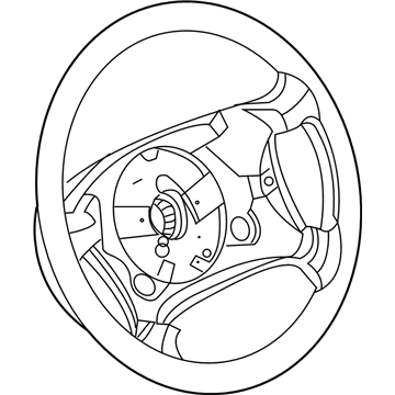 BMW 32-34-6-761-743 Leather Steering Wheel