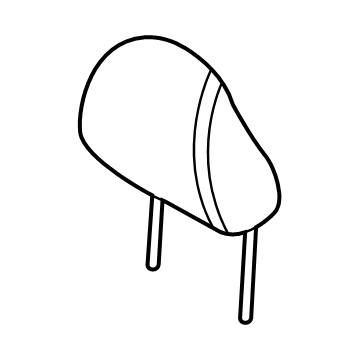 Nissan 86400-5EF1C HEADREST-FRT