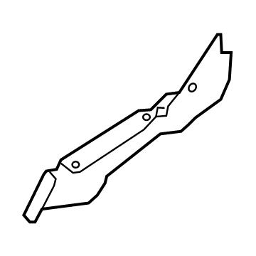 Nissan 638E8-5AA0A Cover-Front Fender Drip, RH
