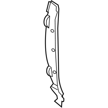 Nissan 63132-5AA0A Baffle Plate-Front Fender, RH