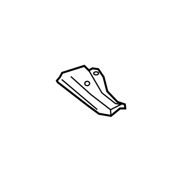 Nissan 63180-5AA0A Stay-Front Fender, RH