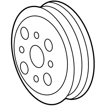 Lexus 16173-38041 PULLEY, Water Pump