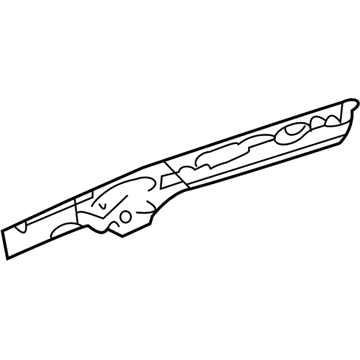 Acura 64210-TL7-A50ZZ Rail, Passenger Side Roof Side