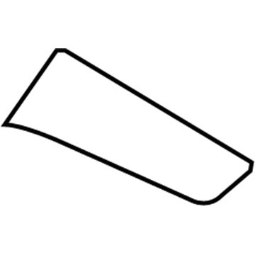 Hyundai 84795-3N000-RW2 GARNISH Assembly-Fender, RH