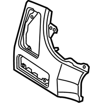 Hyundai 84760-3N000-HZ Panel Assembly-Crash Pad Main Side, LH