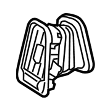 Hyundai 97480-3N000-HZ Duct Assembly-Side Air Ventilator, LH