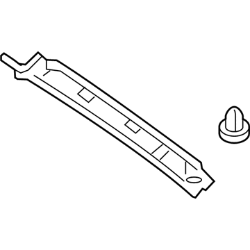 Nissan 84940-1LZ1A FINISHER-Luggage Side Upper RH