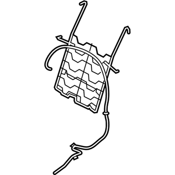 Ford HU5Z9665501J Lumbar Adjuster