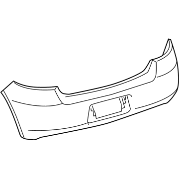 Toyota 52159-52920 Bumper Cover