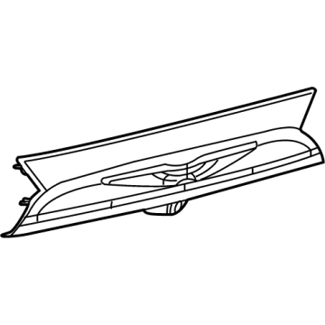 Mopar 68526303AB APPLIQUE-LICENSE LAMP