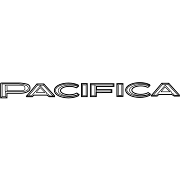 Mopar 68320934AB NAMEPLATE-LIFTGATE