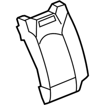 GM 23319396 Seat Back Pad