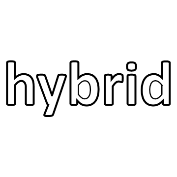 Hyundai 86314-BY100 Emblem-Blue Hybrid