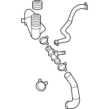Ford BC2Z-3A713-F Upper Return Hose