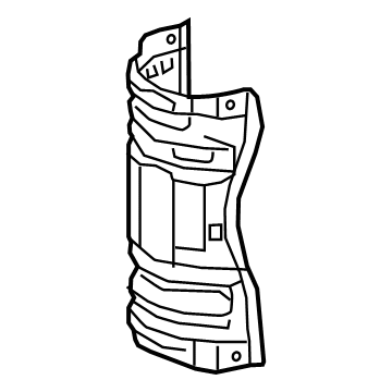 Acura 18121-5BF-A00 COVER, CONVERTER